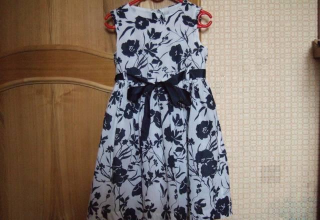 Новое платье в синий цветочек Москва