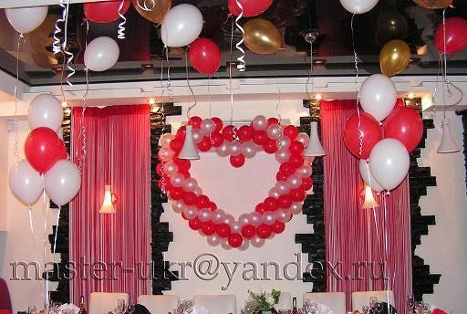 Оформление праздника шарами и тканями Сыктывкар