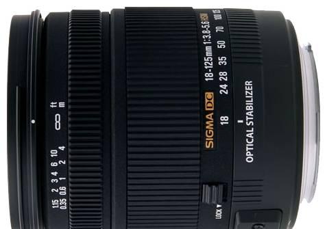 Sigma AF 18-125 mm f/3.8-5.6 DC HSM для Sony Москва