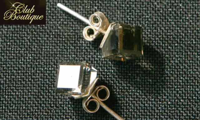 Серьги-гвоздики, серебро (Италия) Москва