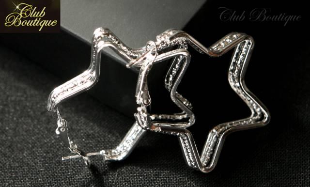 Серьги в форме звёзд (Италия) Москва