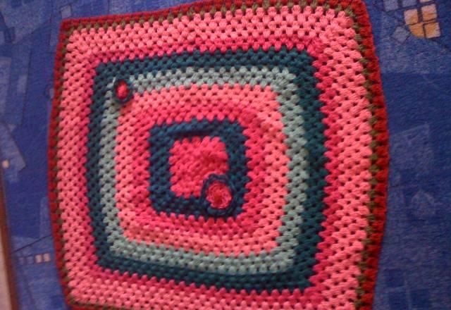 Новый плед вявоный крючком Санкт-Петербург