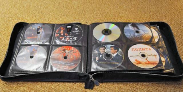 105 фильмов на DVD,а кейс на 100 DVD-в подарок Москва