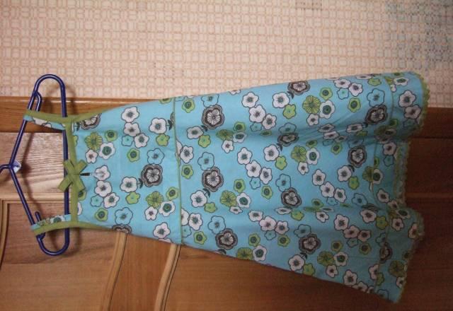 Сарафанчик новый голубой Москва