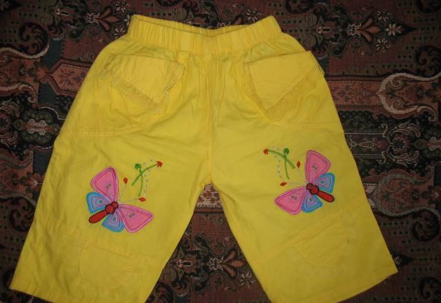 Брючки летние для девочки новые Санкт-Петербург