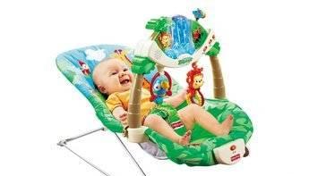 Кресло-шезлонг "Тропический лес" fisher-price Москва