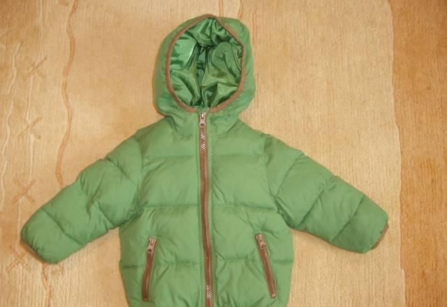Куртка демисезонная тёплая Zara Baby-78cm(9-12М) Москва