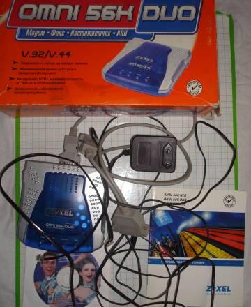 ZyXEL omni 56K Duo Москва