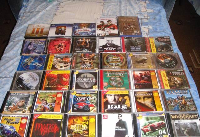 Много компьютерных игр Москва