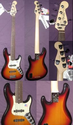 Fender American Deluxe Jazz 3-tone Мурманск