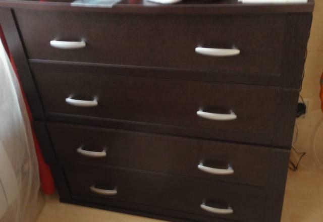 Кровать, 2 тумбы, комод венге Москва