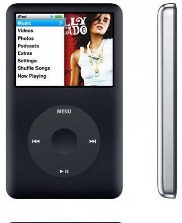 Apple iPod Classic - 80Gb Black с чехлом Москва