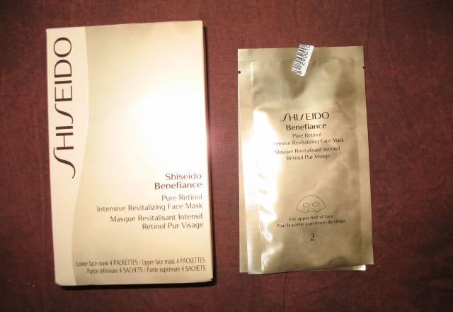 Shiseido beneflance восстан.маска/лицо Москва