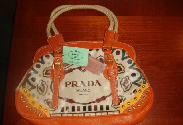 Стильная большая сумка prada на лето. Новая Москва