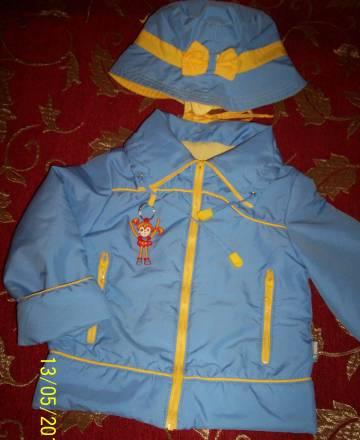 Куртка с шапкой (весна-лето) на 3-4 года Санкт-Петербург