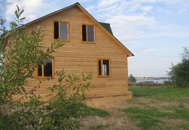 Новый дом с участком 8сот на берегу Кольчугино