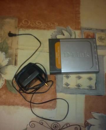 Интернет Хаб на 5 компьютеров D-Link Москва