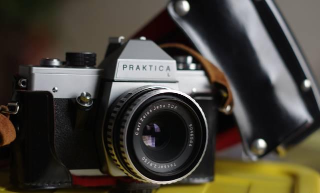 Praktica L + Tessar 2,8/50 Москва