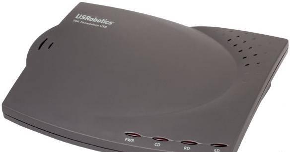 Us robotics 56k faxmodem Москва