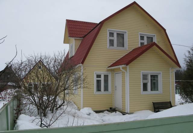 Кирпичный зимний дом  с баней, 7 км от Павловска Санкт-Петербург