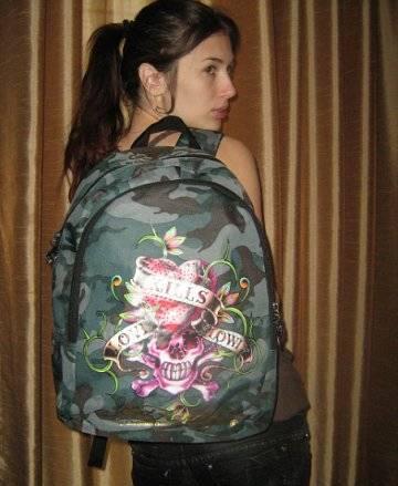 Рюкзак Don Ed Hardy Новый Эд Харди Ранец Bag Санкт-Петербург