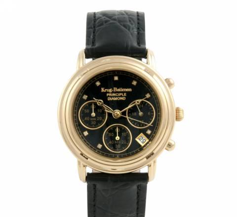 Часы женские Krug Baumen Diamond Black/Gold Москва