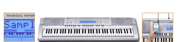 Сентизатор casio WK-210 Екатеринбург