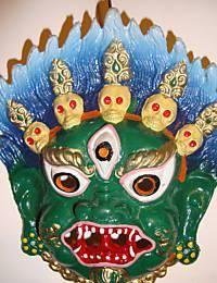 Тибетская настенная маска Москва