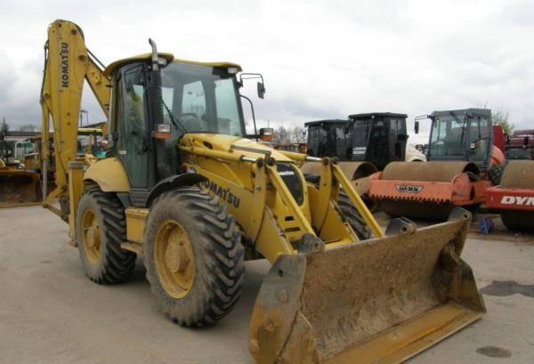 Экскаватор-погрузчик komatsu WB97S-5 Москва