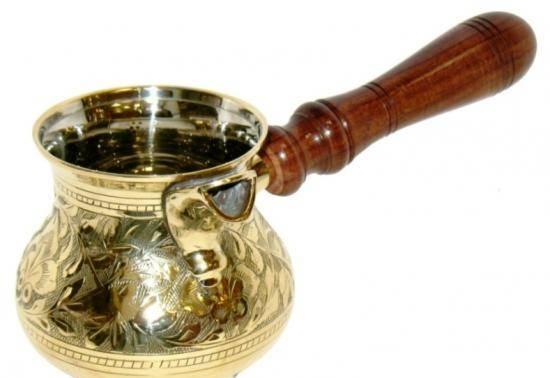 Бронзовые турки для кофе Москва