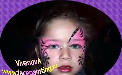 Профессиональный детский и взрослый аквагрим Москва