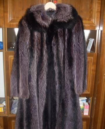 Шуба мех енота Омск