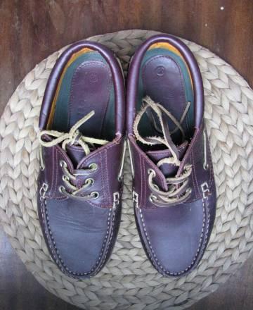 Мужские топсайдеры темно бардового цвета на 40-41р Санкт-Петербург