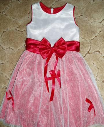 Нарядные платья для девочек ОТ2-10 лет дешево Москва