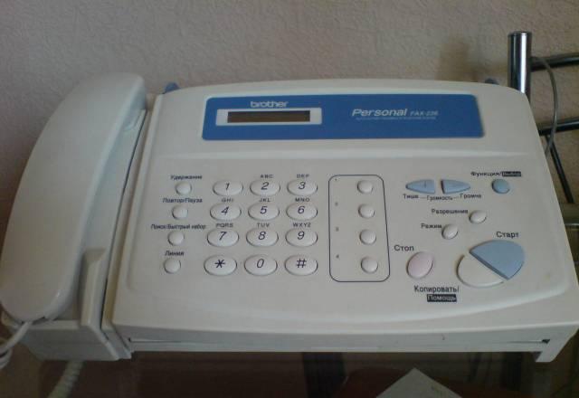 Факсимильный аппарат brother FAX-236 Москва