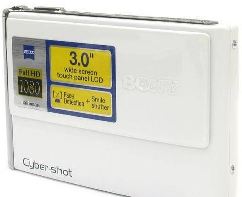 Белый Sony Cyber-shot DSC-T70, Full HD Москва
