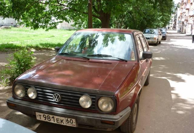 Volkswagen Golf, 1988 Псков