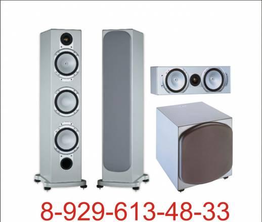 Продам акустику Monitor Audio silver Москва