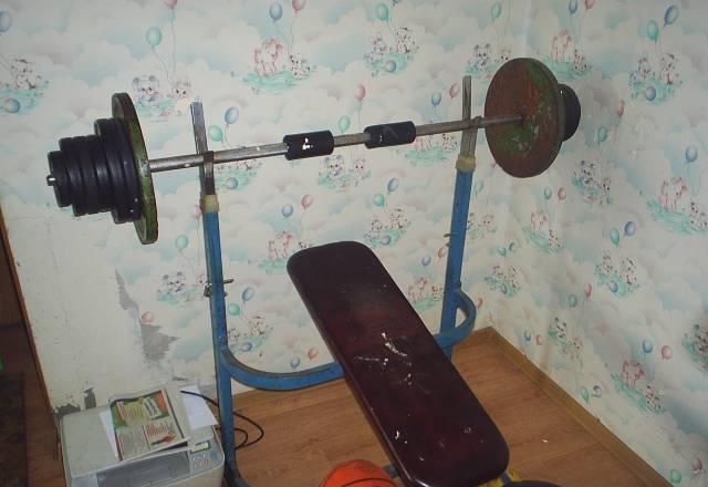 Штанга с лежаком Москва