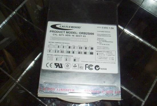 Castlewood ORB2S100 scsi 68Pin. 2.2Gb Москва