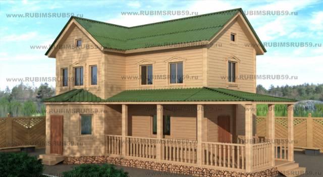 Деревянные Срубы и Дома из бруса на заказ Москва