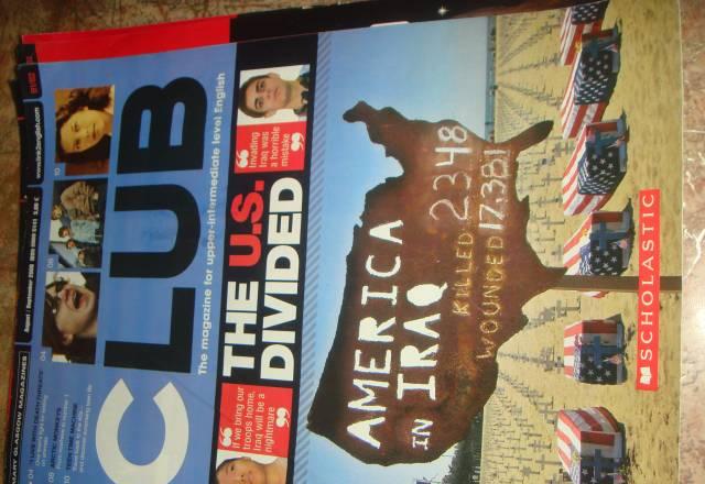 Журнал Club с фото  Фрэнка  Лэмпэрда Москва