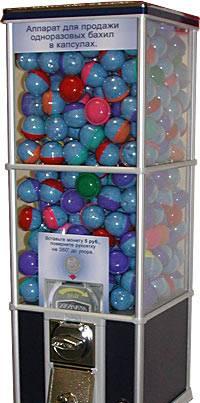 Механический автомат для продажи бахил Дмитров