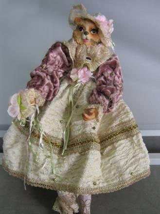 Интерьерная кукла - кошка Москва