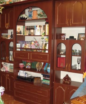 Стенка "Каштелян", цвет "каштан", 5-ти секционная Тольятти