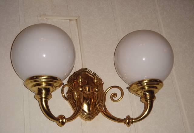 Люстра и бра с позолостой Москва