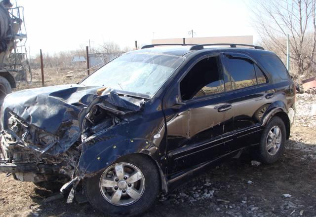 Kia Sorento,2008 приобретен в 2009, аварийный Самара