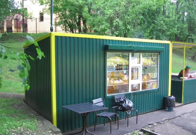 Торговые павильоны, киоски, палатки,магазины Москва