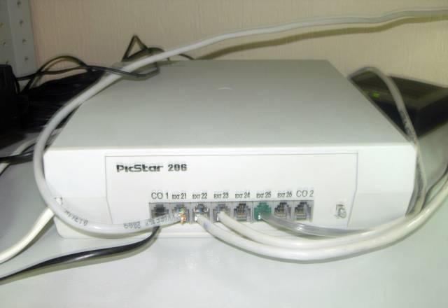 Мини  атс для небольшого офиса PicStar 206 Москва