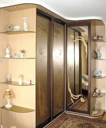 Угловые шкафы на заказ.Низкие цены Уфа